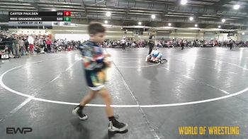 108 lbs Consi Of 32 #2 - Carter Paulsen, Open Mats vs Reid Grandmason, Smittys Barn