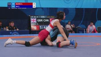 65 kg 1/4 Final - Chandni Banks, Great Britain vs Zhengwei Ma, China