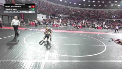 97 lbs Champ. Round 2 - Colt Nachreiner, Sarbacker Wrestling Academy vs Mason Jako, Rice Lake