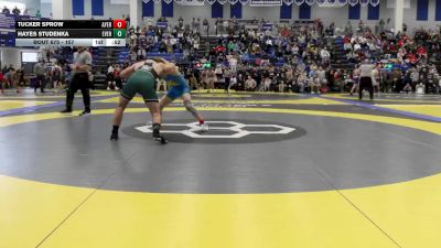 157 lbs Cons. Round 6 - Hayes Studenka, Evergreen vs Tucker Sprow, Ayersville