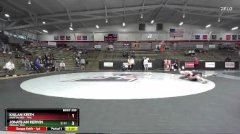 165 lbs Semifinal - Jonathan Kervin, Indiana Tech vs Kailan Keith, Unattached - TMU