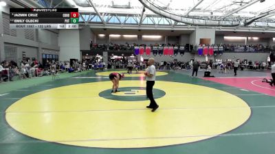 132 lbs Round Of 16 - Jazmin Cruz, Conard vs Emily Olecki, Putnam