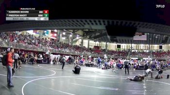 95 lbs Cons. Round 1 - Preston Knott, Midwest Destroyers Wrestling Club vs Kameron Moore, Mitchell Wrestling Club