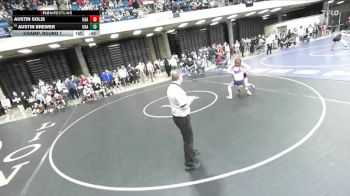 144 lbs Champ. Round 1 - Austin Brewer, Unattached vs Austin Solis, Unattached
