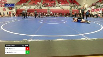 138 lbs Quarterfinal - Nathan Butler, Standfast OKC vs Jack Voltoline, Crutchmer Wrestling