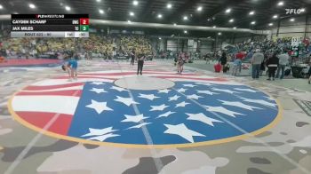 105 lbs Quarterfinal - Tyce Dunn, Sturgis Youth Wrestling vs Dominick Urdiales, Gering Wrestling Club
