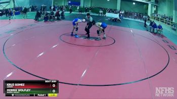 106 lbs Quarterfinal - Kruz Gomez, Lowry vs Morris Wolfley, Moapa Valley