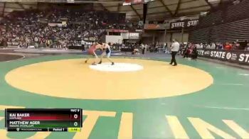 4 lbs Champ. Round 1 - Matthew Ager, Rogers (Puyallup) vs Kai Baker, Eastlake