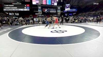 190 lbs Champ. Rd Of 16 - Cain Tigges, IA vs Jarrett Wadsen, MN