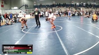 120 lbs Cons. Round 3 - Evan Stachewicz, U.P. Elite Wrestling vs Richard Taff, Wrestling Factory