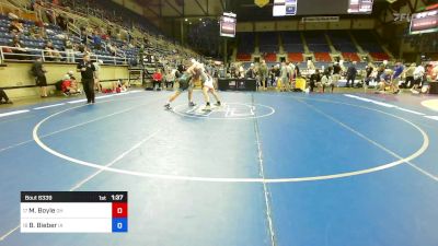 190 lbs Cons 8 #2 - Michael Boyle, OH vs Braylen Bieber, IA