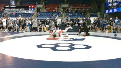207 lbs Champ. Rd Of 64 - Mia Cienega, Washington vs Kimura Segerson-Hutter, Wisconsin