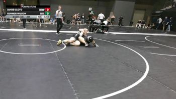 285 lbs Cons. Round 5 - Gunner Wilson, Northeast Oklahoma vs Jakob Lloyd, Fort Hays Tech Northwest