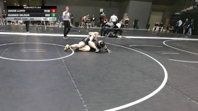 285 lbs Cons. Round 5 - Gunner Wilson, Northeast Oklahoma vs Jakob Lloyd, Fort Hays Tech Northwest