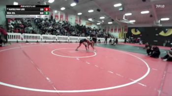140 lbs Cons. Round 3 - Katelynn Lee, Corona Senior vs Mia Gil, Marina