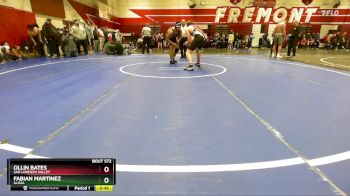 215 lbs Cons. Round 3 - Fabian Martinez, Alisal vs Ollin Bates, San Lorenzo Valley