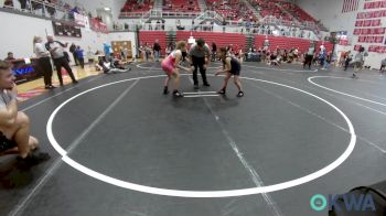 80 lbs Rr Rnd 2 - Kristi Batres, Choctaw Ironman Youth Wrestling vs Adyson Wagner, Choctaw Ironman Youth Wrestling