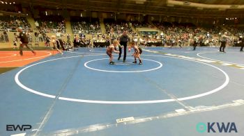 55 lbs Round Of 16 - Beau Wiley, Lake Legends Wrestling Club vs Shane Guinn, Fort Gibson Youth Wrestling