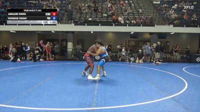 225 lbs Cons. Semis - Amauri Reed, Cincinnati Central Wrestling Club vs Haiman Odah, Thoroughbred Wrestling Academy