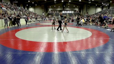 64 lbs Quarterfinal - Brylie Garner, Troup Wrestling vs Vincent Miller, Morris Fitness Wrestling Club