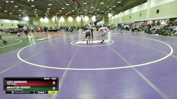 120C Quarterfinal - Braxton Moody, Valley Center HS vs Levi Andrews, Pine Creek