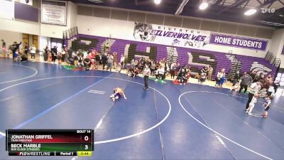 49 lbs Cons. Round 2 - Jonathan Griffel, Team Prestige vs Beck Marble, Box Elder Stingers