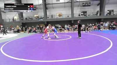 Junior Boys GR - 144 lbs Cons. Round 3 - James Gamm, WA vs Cash Port, CA