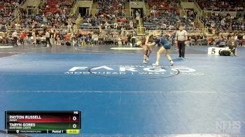 130 lbs Cons. Round 3 - Payton Russell, Minot vs Taryn Gores, Northern Lights