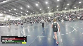 95 lbs Semifinal - Steele Woodward, Wasatch Wrestling Club vs Easton Utley, Cowan Wrestling Academy