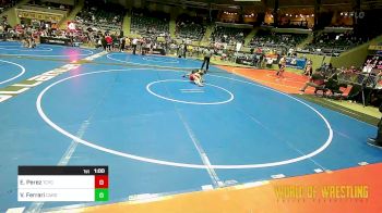 88 lbs Round Of 16 - Ernesto Perez, Tuscon Cyclones vs Vinny Ferrari, Cardinal Wrestling Club