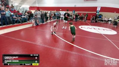 44-46 lbs Round 5 - Carsyn Haley, Eaton Reds WC vs Parker Sisson, HRA