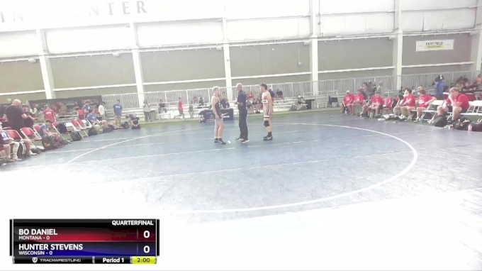 138 lbs Quarters & 1st Wb (16 Team) - Bo Daniel, Montana vs Hunter ...