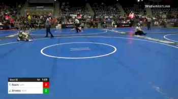 67 lbs Prelims - Tejon Beals, Harvey Twisters vs Joshua Brooks, Team Punisher Wrestling