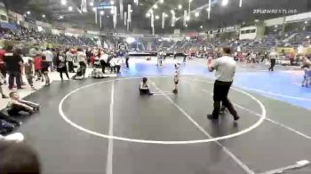 46 lbs Round Of 16 - Edgar Garcia, Colorado Outlaws vs Melissa Book, Chatfield Wrestling