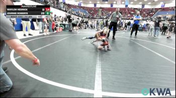 43-46 lbs Quarterfinal - Boston Flinn, Team Worx Wrestling Club vs Braxton Shackelford, Prime Wrestling
