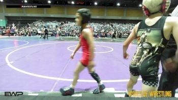 52 lbs Semifinal - Teagan Stearns, Pomona Elite vs Cameron Meredith, Red Star Wrestling Academy