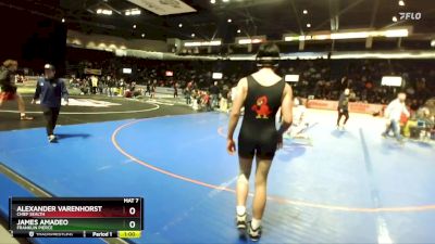 175 lbs Cons. Round 7 - Alexander Varenhorst, Chief Sealth vs James Amadeo, Franklin Pierce