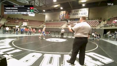 2A 190 lbs Champ. Round 1 - Hudson White, Parowan vs Jesse Coxson, American Leadership