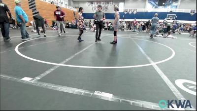 110 lbs Consi Of 4 - Ava Montgomery, Noble Takedown Club vs Aaliyah Arredondo, Clinton Youth Wrestling