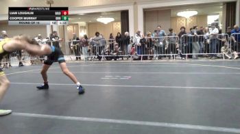 88 lbs Round Of 16 - Liam Loughlin, Golden Backs MRTC vs Cooper Murray, Grindhouse WC
