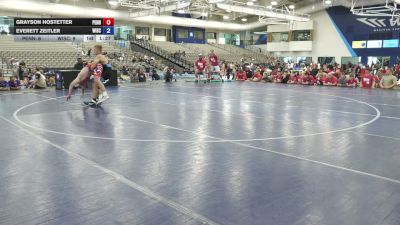 150 lbs Grayson Hostetter, Pennsylvania vs Everett Zeitler, Wisconsin