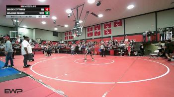 119 lbs Round Of 32 - Wade Cottman, Prague vs William Minor, Woodland Boys