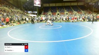 126 lbs Rnd Of 128 - Dylan Clark, Oregon vs Wyatt Skebba, Wisconsin