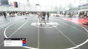 120 kg Semifinal - Julio Gonzales, Mohave WC vs Vonn Fenn, Grindhouse WC