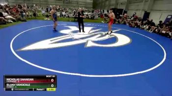 220 lbs Placement Matches (16 Team) - Nicholas Sahakian, California vs Elijah Vansickle, Florida