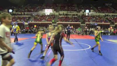 70 lbs Round 2 - Pollyanna Ezell, Rustler Wrestling Club vs Harlee Vandermars, Glasgow Wrestling Club