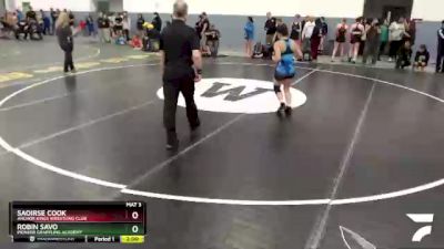 127 lbs Rr2 - Robin Savo, Pioneer Grappling Academy vs Saoirse Cook, Anchor Kings Wrestling Club