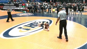 145 lbs Semifinal - Natalie Corona, McHenry vs Giancarla Garduno, Chicago (St. Ignatius)