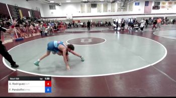 98 lbs Semifinal - Gavin Rodriguez, Elite NJ vs Franco Pandolfini, Stray Dawgs