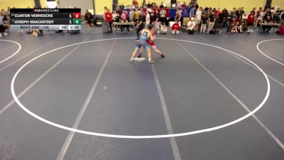 144 lbs Cons. Round 4 - Clinton VerHeecke, IL vs Joseph Knackstedt, IL